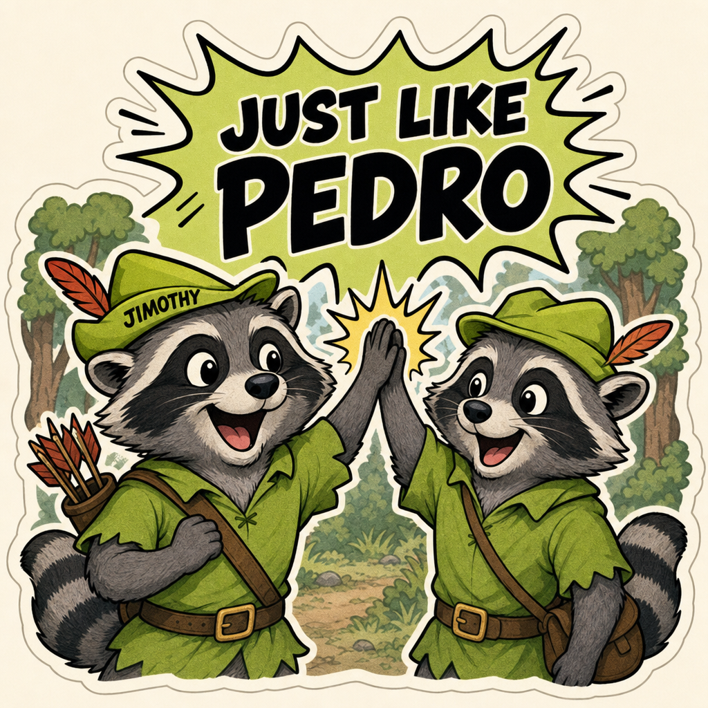 Just Like Pedro high five